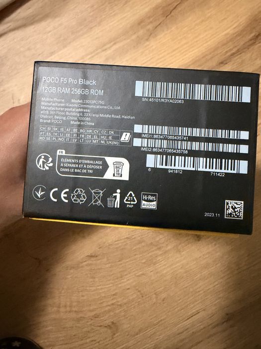Poco f5 pro 12/256