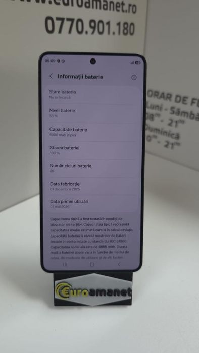 Telefon mobil Samsung Galaxy S26 Ultra, Dual SIM, 12GB RAM, -P-