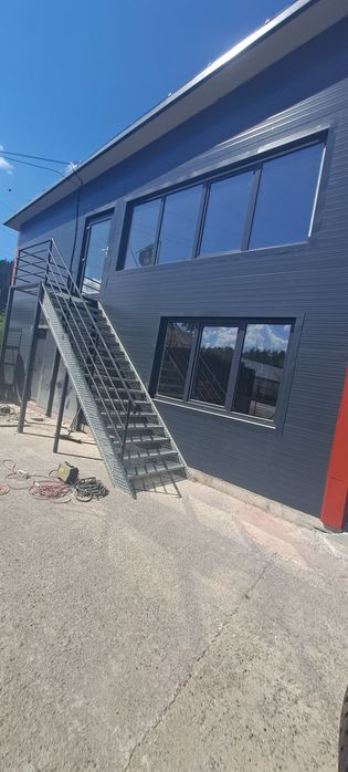 Scări metalice zincate 120x27