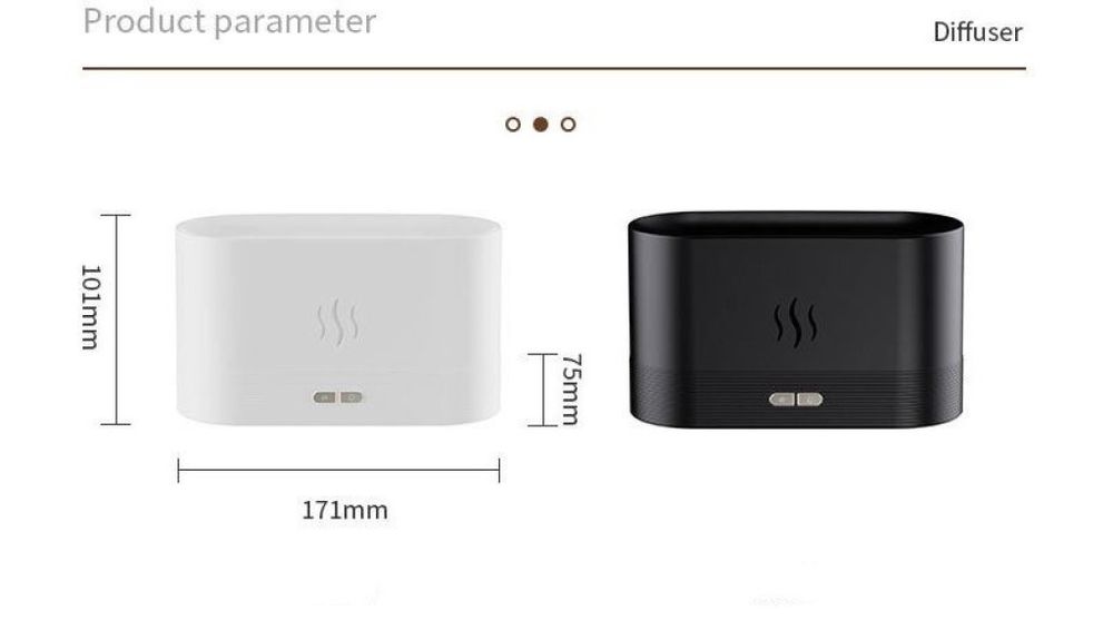 Ултразвуков арома дифузер с вградени LED светлини