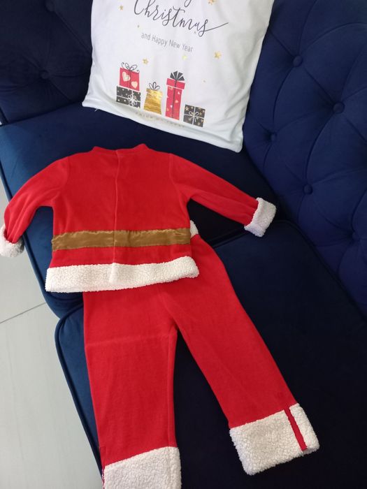 Costum Mos Craciun bebe 84 cm(18 luni)