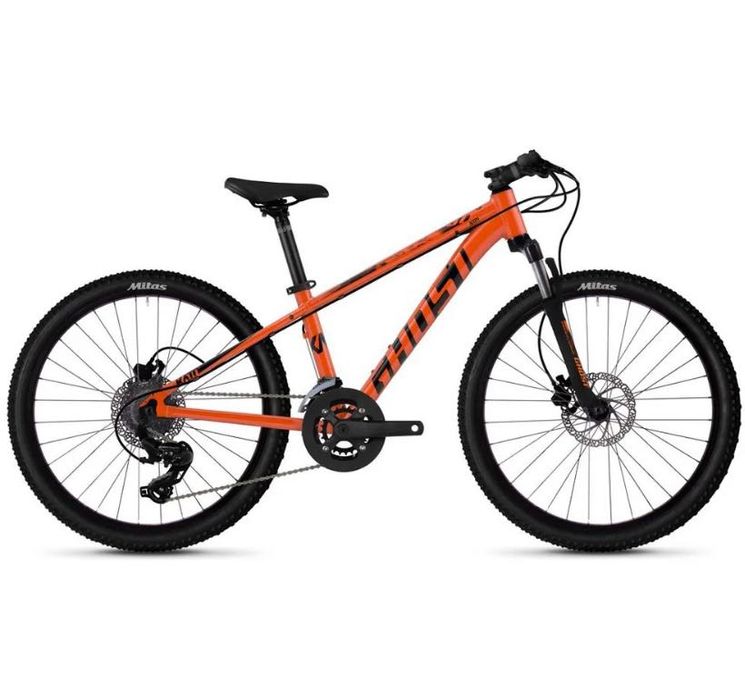 Bicicletă MTB GHOST Kato D4.4 AL 2019, frâne pe disc, suspensie față