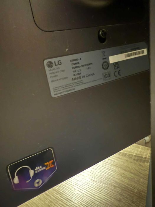 LG 27GR83Q-B IPS панел , 27 инча , 240hz, 1ms, QHD