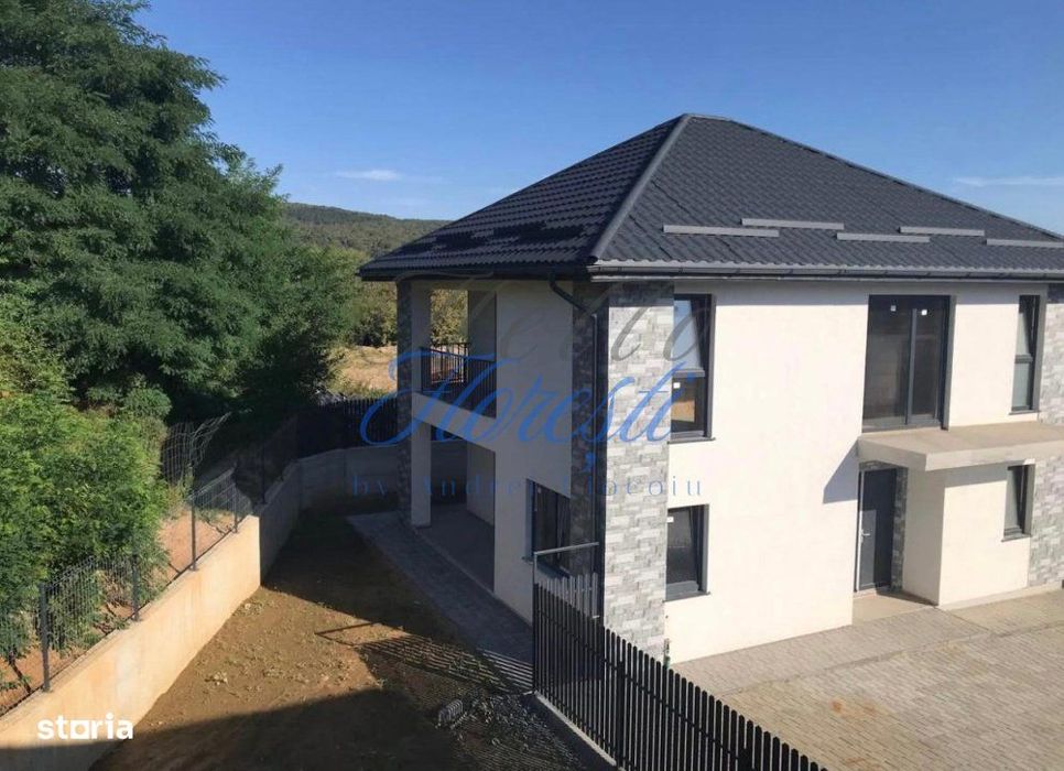 Casa individuala 130mp utili, 30mp terase, 400mp teren, 3 parcari, 4 c