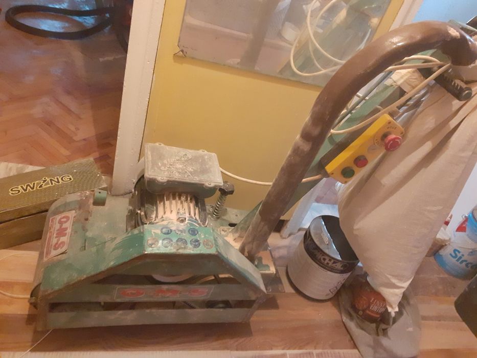 Машина за циклене на паркет- отдава под наем