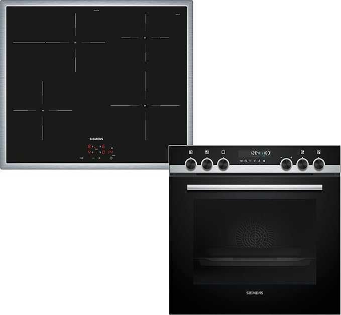 Фурна за вграждане с индукционен плот Siemens IQ500(клас А+)с Гаранция