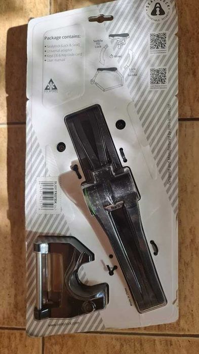 Sa bicicleta Seatylocks Trekking Stripes Black