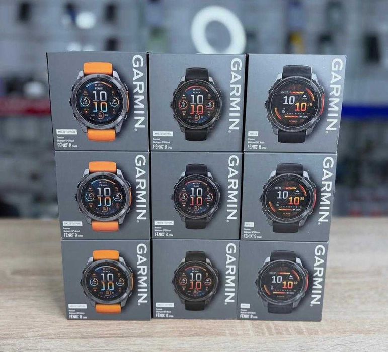 Смарт-часы Garmin Fenix ​​8 47MM AMOLED Sapphire для мультиспорта