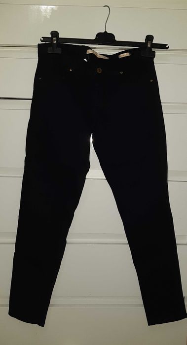 Blugi bleumarin Zara conici elastici skinny