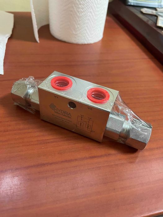 Supapa de blocare 3/8" DIN hidraulica oferta box 10 buc ITALIA