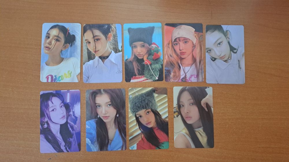 New Jeans photocarduri