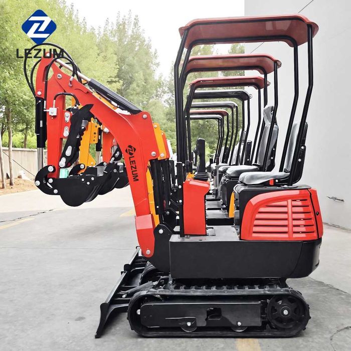 LEZUM DY12 Евтин мини багер, директни продажби от фабриката