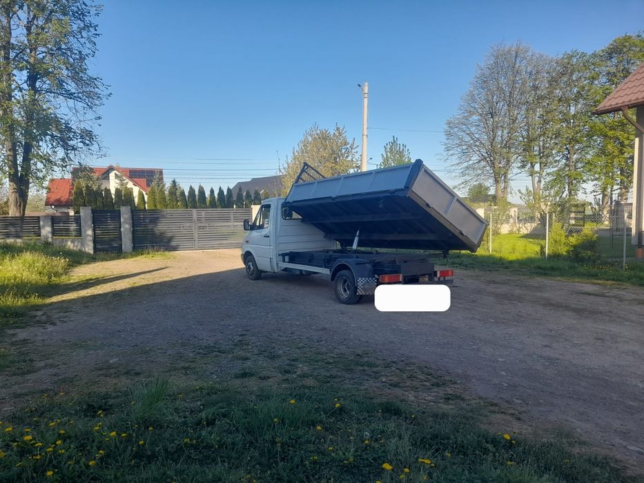 Mercedes sprinter basculabil pe 3 parti