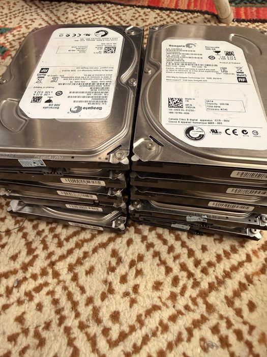Hdd 500gb holati yangi