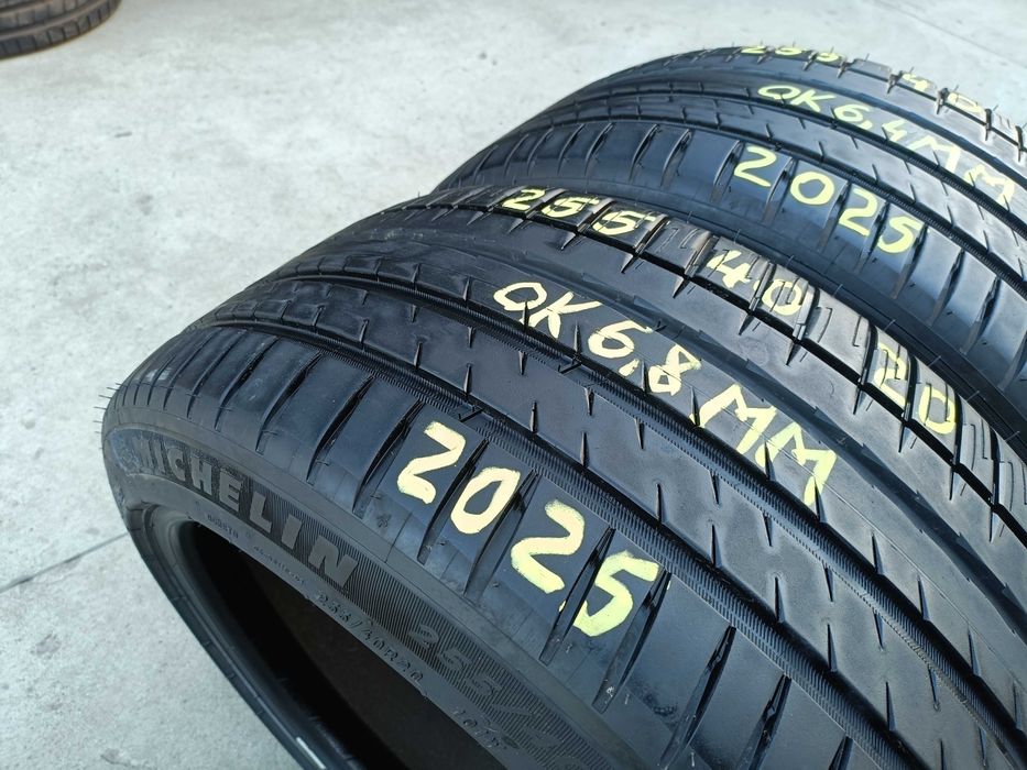 Doua anvelope de vara 255 40 20 michelin pilot sport ev dot 2025