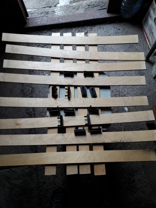 Изогнутые планки для кровати, рейки и держатели к ним