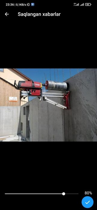 Алмазная резка алмазный бурения Перфоратор хизмати