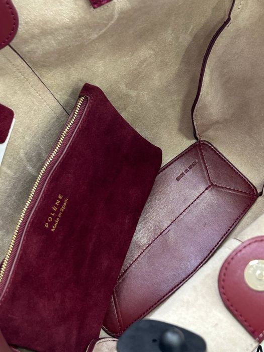 Сумка натуральная замша