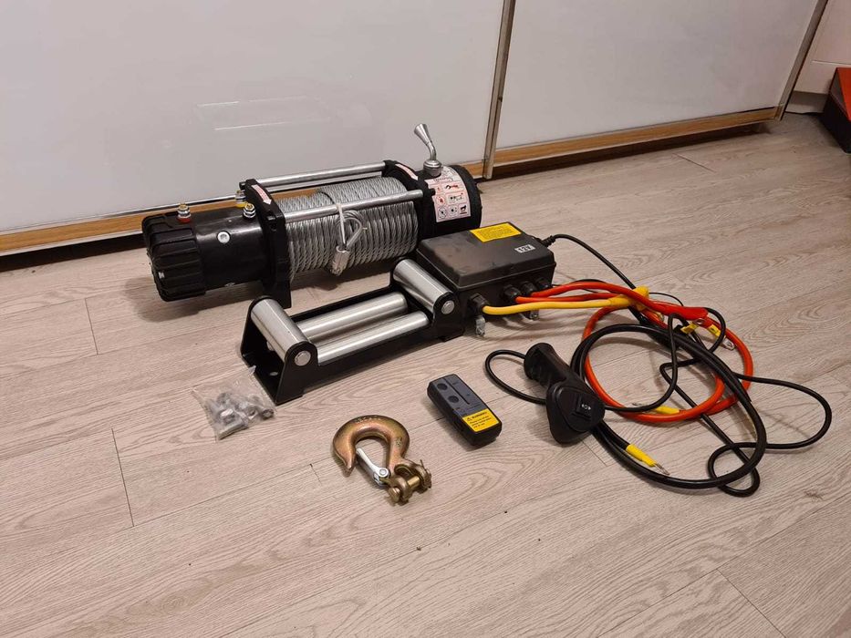 Troliu auto 12V NOU ,Troliu electric,Troliu Platforme,6.2 TONE Forta