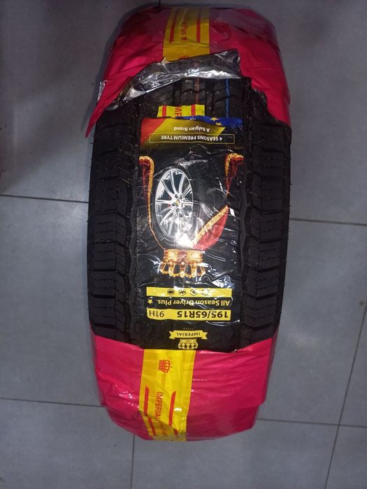 Imperial all season driver plus new 195/65/15