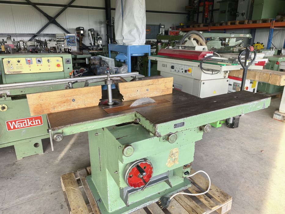 Циркуляр с карета + фреза. Трифазна.