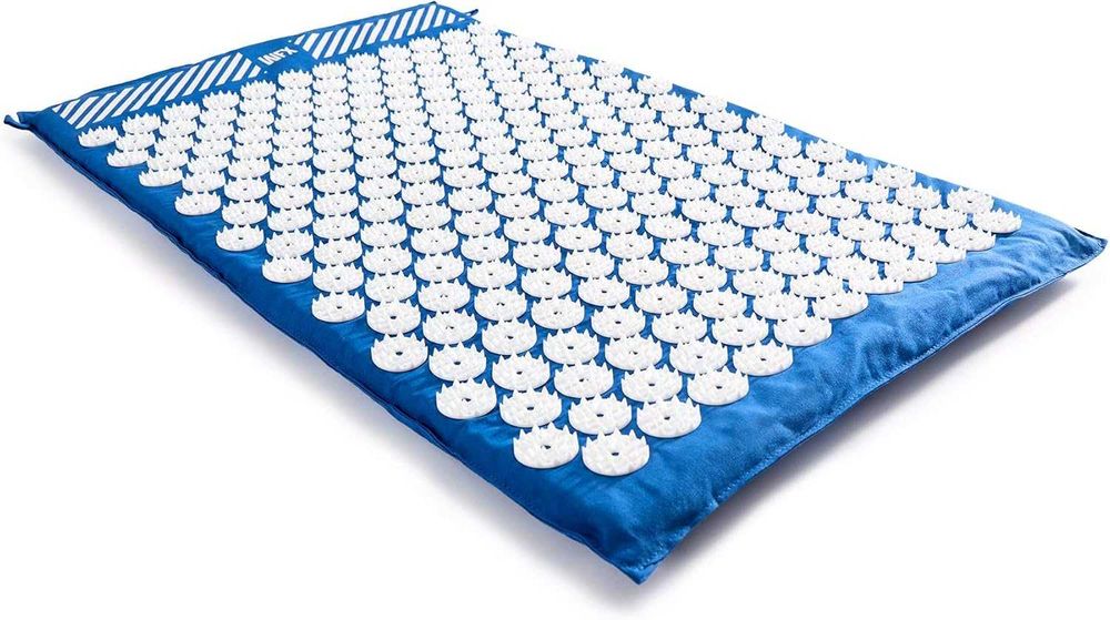 Постелка за акупресура, включително възглавница и чанта за носене