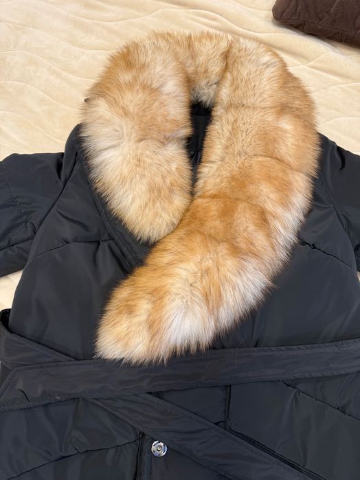 Зимно яке от естествен  косъм