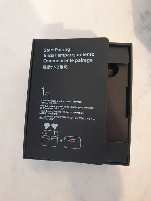 Casti Sony WF-1000XM3 fara fir negru