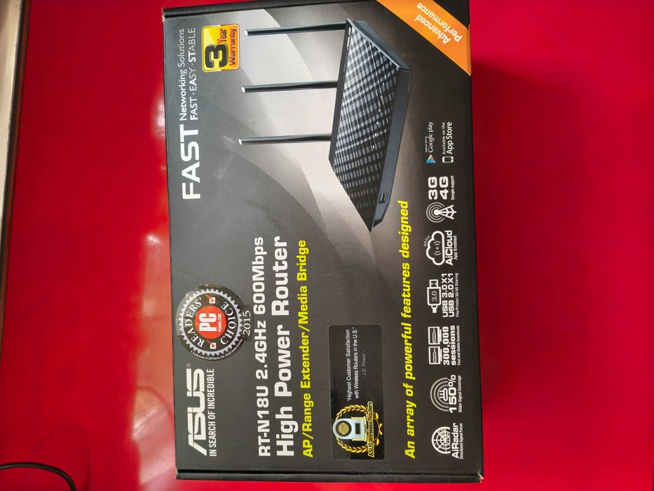 Rooter internet Asus RT-N18U