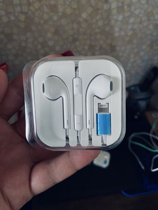 Наушники для Айфон. Lightning Iphone 6/7/8/X/11/12/13/14. Лайтнинг.