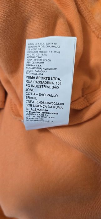 Нов със етикет.  Суитшърт оригинален.  Puma