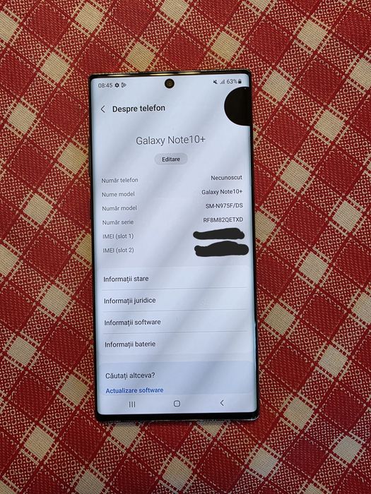 Vând samsung galaxy note 10+