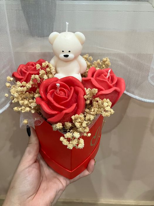 Ароматни букети от соев восък!