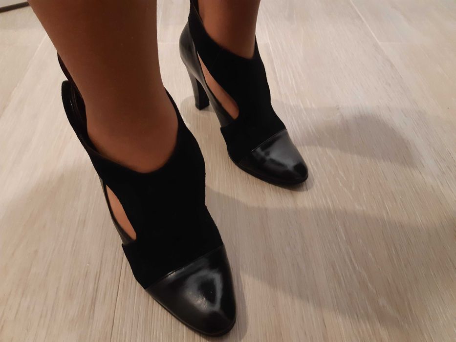 Pantofi eleganți, 37, piele naturala,  impecabili,  o purtare