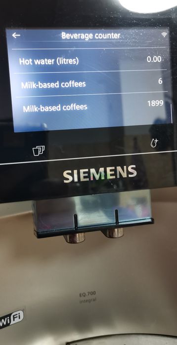 Espressor Siemens eq700 integral WI-FI