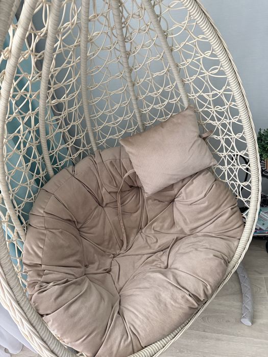 Подвесное кресло-кокон, форма капля