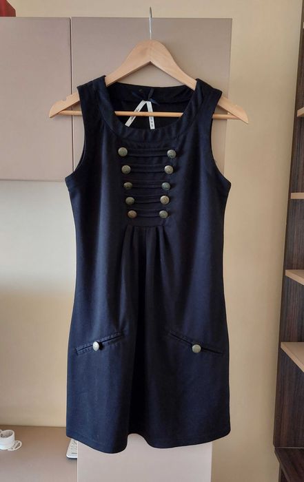 Rochie tricot neagra M