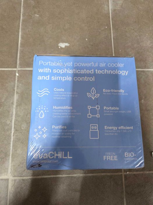 Răcitor de aer și umidificator Evapolar evaCHILL, silențios, portabil