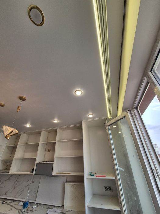 Натяжные потолки