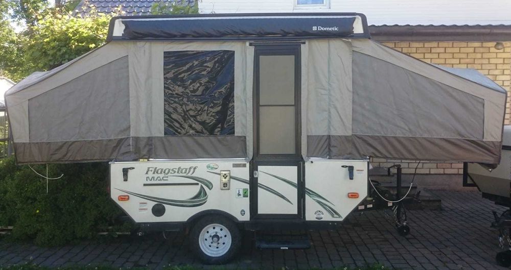 Каравана сгъваема  (като ремарке) Flagstaff mac 4+1