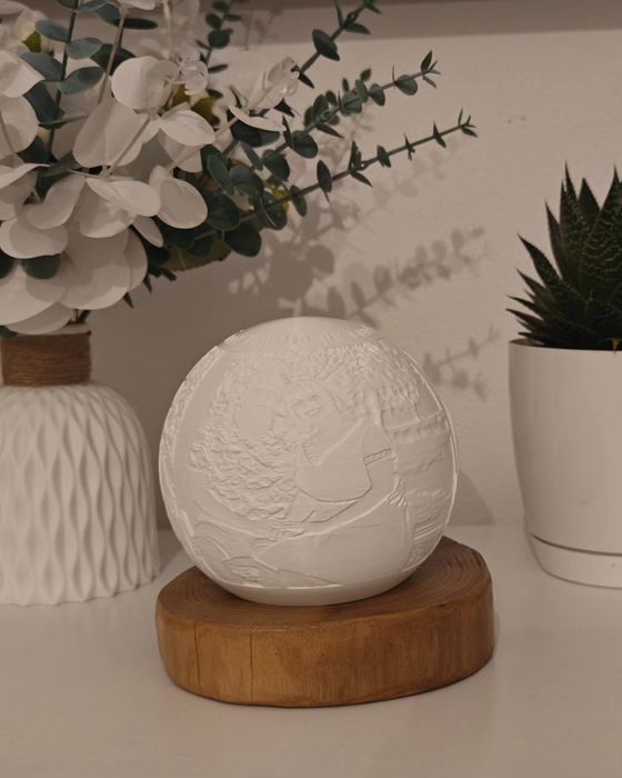 Lampă 3D personalizată - cadou personalizat