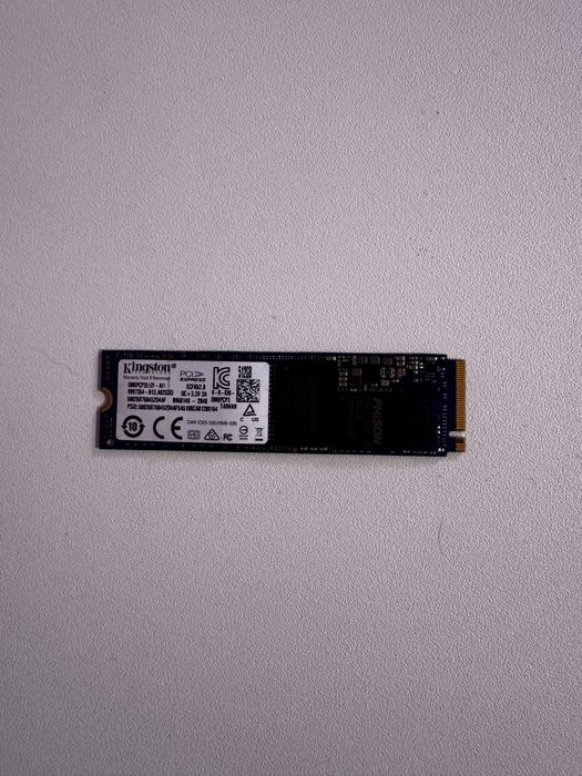 SSD Kingston 512GB NVMe M.2 2280 – 98% Health
