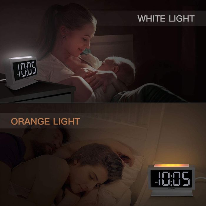 Часы будильник с ночником есть и другие варианты в ассортименте