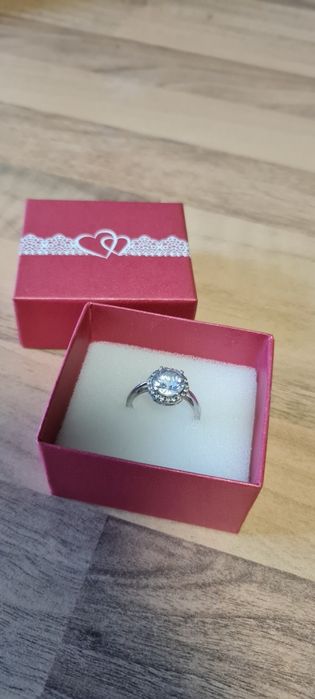 Inel argint 925 si cubic zirconia