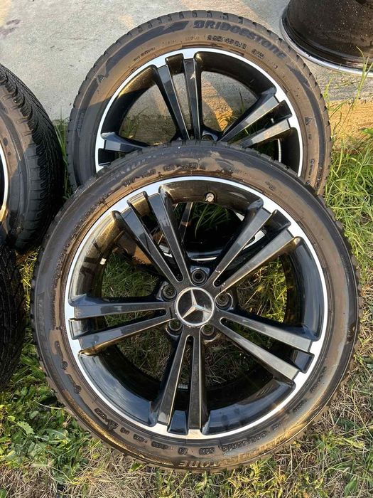 Оригинални джанти с гуми за Мерцедес / Mercedes 5x112 18" A / B / CLA
