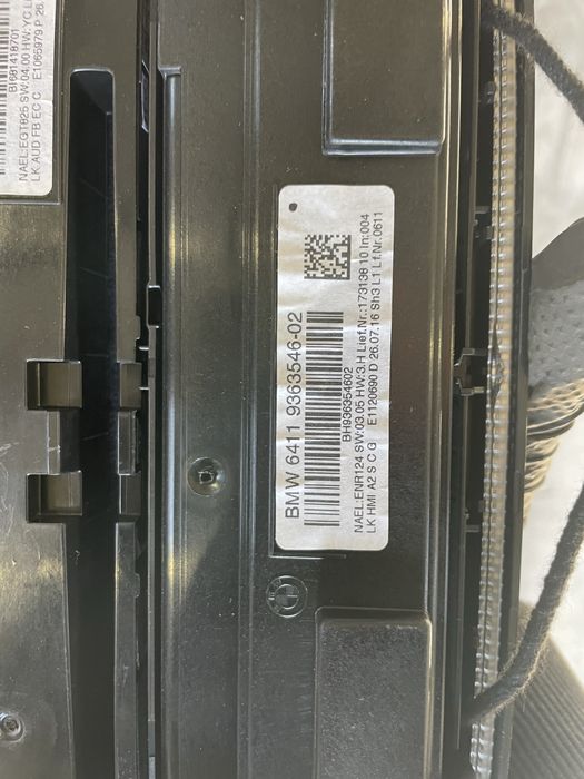 Управление за климатроник Бмв ф20/30/31/32/36(LCI panel bmw f30/32/36)