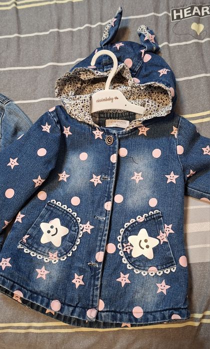 Продаётся джинсовки для девочек на 2-3 года