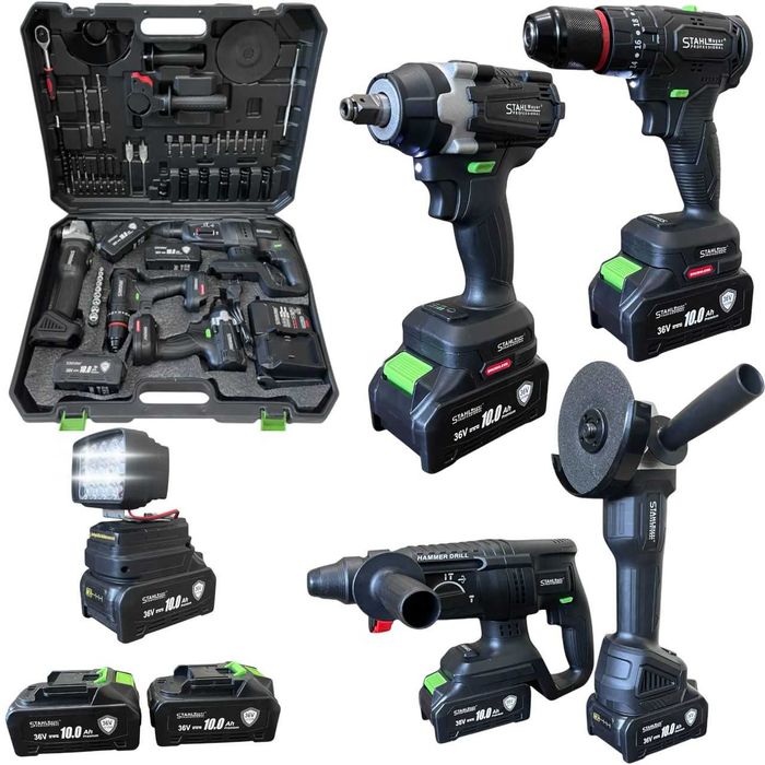 Акумулаторен комплект 5в1  36v 10.0A STAHLMAYER