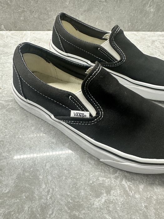 Vans clasic slip-on negri