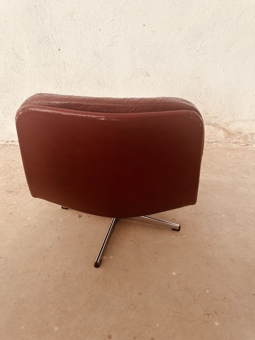 Винтидж скандинавско lounge кресло – Mid Century Modern, 70-те